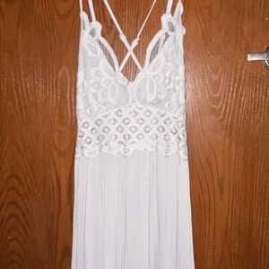 Ocean Drive White Lace Chemise